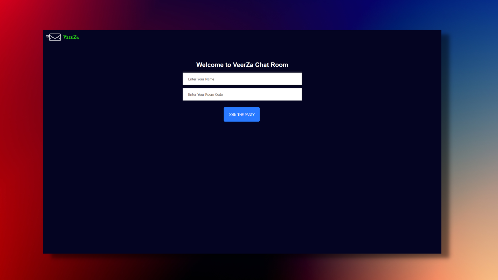 Real-time Chat App screenshot 1